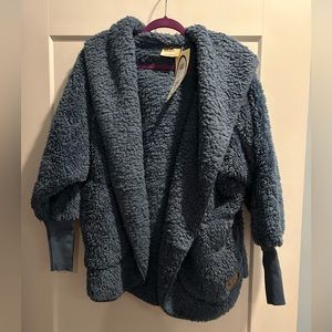 Nordic beach blue denim body wrap